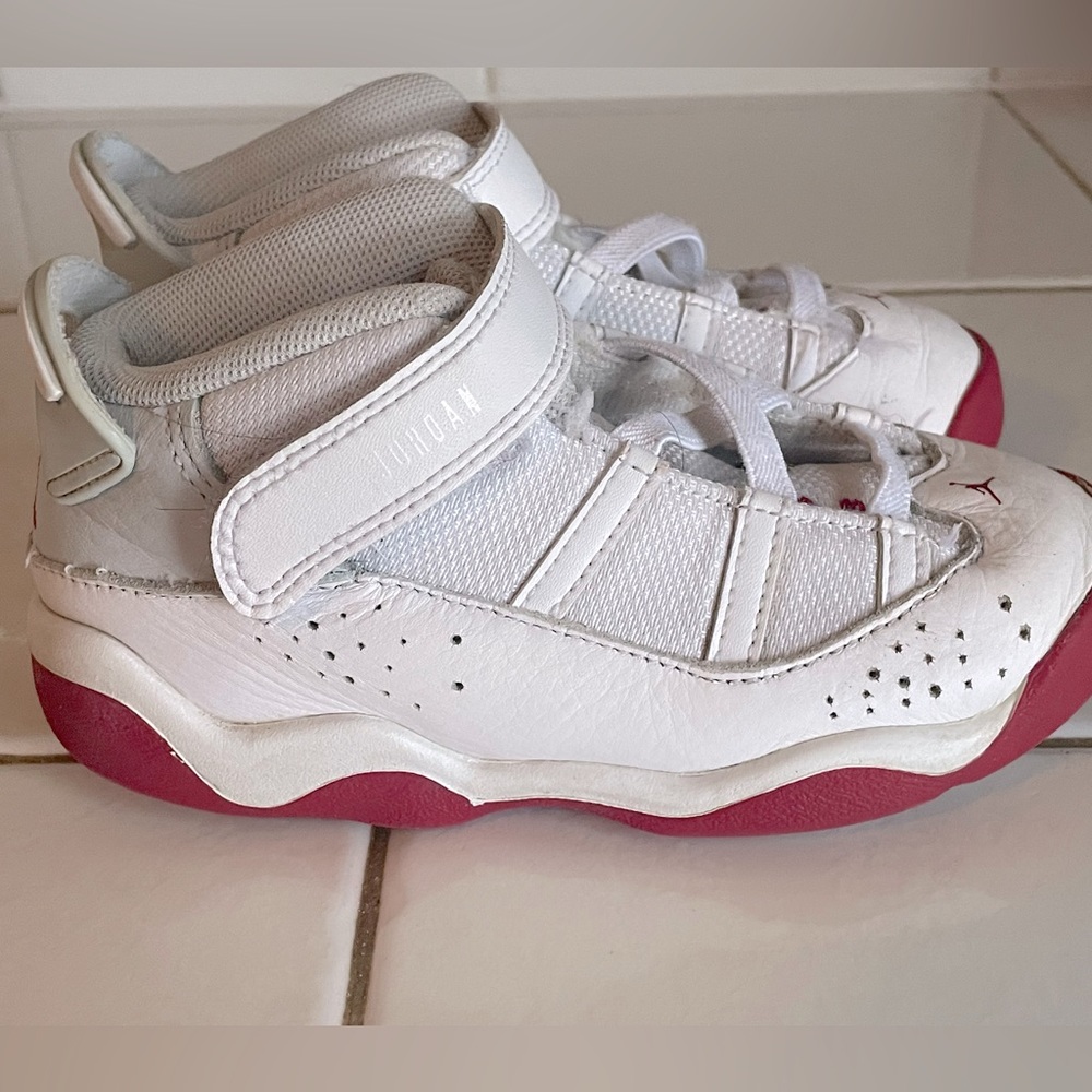 Red & White Jordans